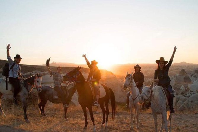 The Best Sunset Horseback Riding Tours in Cappadocia - Fairy chimneys at sunset