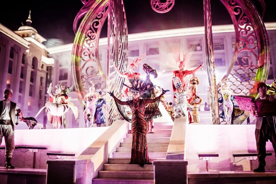 The Land of Legends Night Show & Shopping Avenue - What the Land of Legends Night Show Actually Is