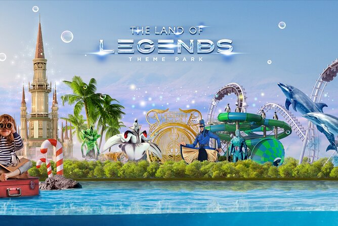 The Land of Legends Theme Park from Belek - What your $40 day actually includes