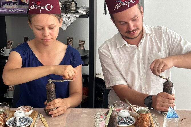 Turkish Coffee on Sand Workshop: Gift Set - The old sand method gives the workshop its character