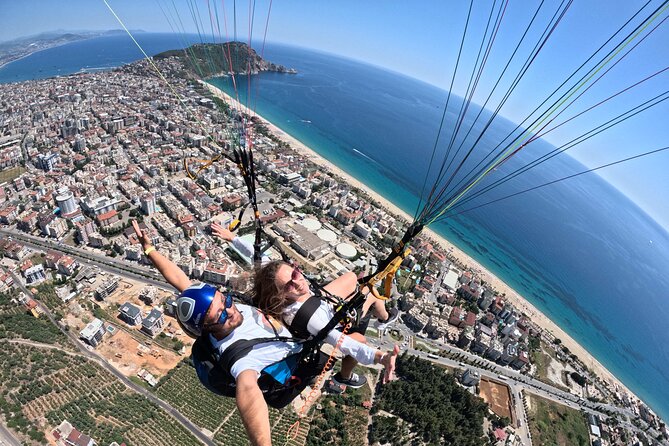 Ulusky Paragliding Alanya - A tandem flight made for beginners