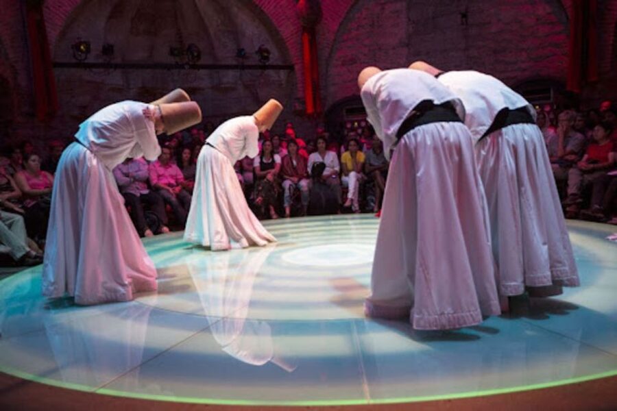 Whirling Dervish Show - Traditional reed music keeps the mood focused